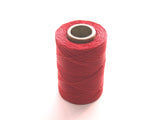 Coloured waxed linen thread 18/3 heavyweight gauge