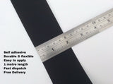 Self Adhesive Cloth Tape ~ JET BLACK ~ 1 Metre x 5cm width