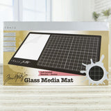Tim Holtz Standard Size Glass Media Mat ~ Left Handed