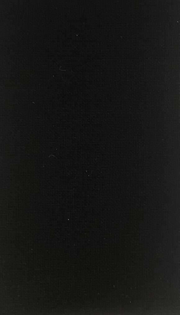 Book Binding Fabric Cloth ~ Jet Black