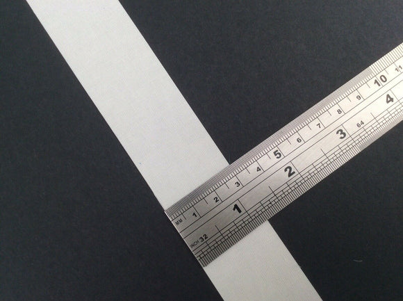 Bookbinding Spine Cloth Repair Tape ~ ICE WHITE ~ 1 Metre x 3cm width
