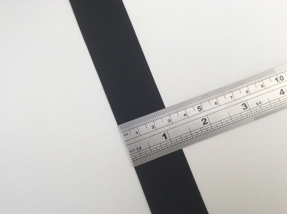 Bookbinding Spine Cloth Repair Tape ~ JET BLACK ~ 1 Metre x 3cm width
