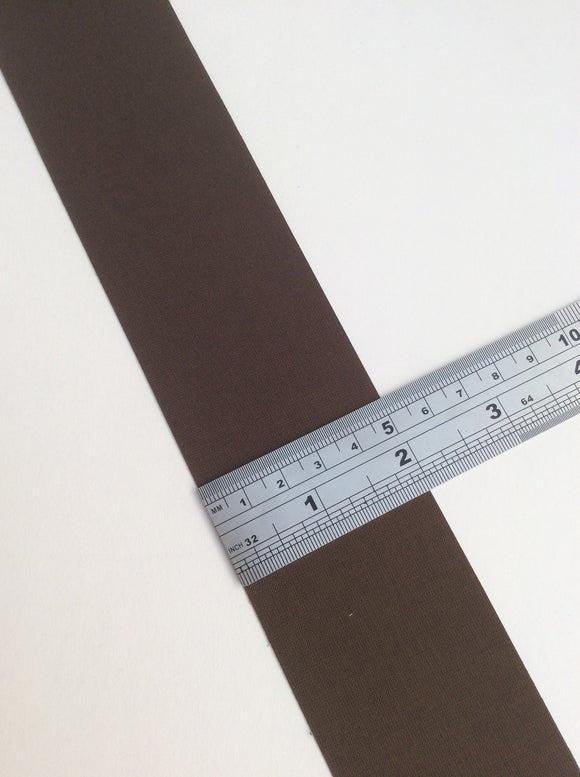 Self Adhesive Bookbinding Spine Repair Cloth Tape ~ CHOCOLATE BROWN ~ 1 Metre x 5cm width