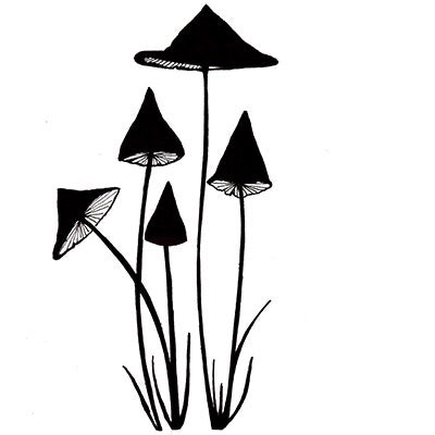 Lavinia Stamps - Mini Slender Mushrooms