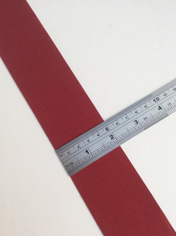 Self Adhesive Bookbinding Spine Cloth Repair Tape ~ CRIMSON RED ~ 1 Metre x 5cm width